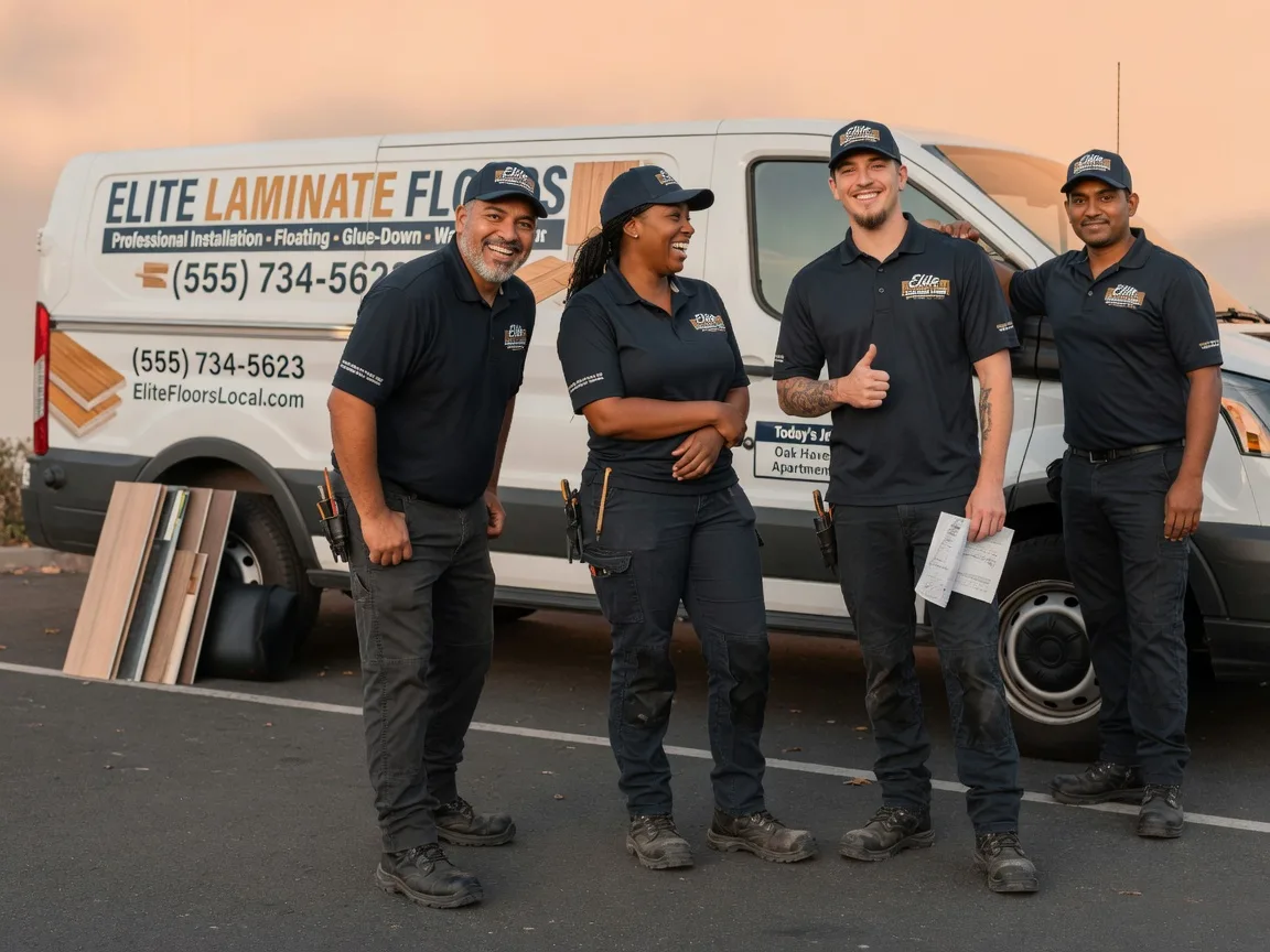 Laminate flooring installation company in Crooks, SD